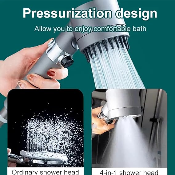 3 Modes Shower Head High Pressure Shower Head