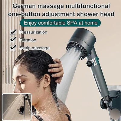 3 Modes Shower Head High Pressure Shower Head