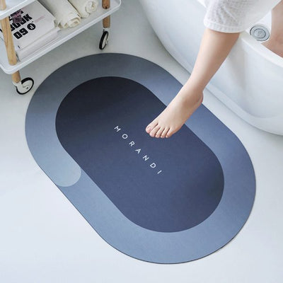 Bath Mat Super Absorbent Quick Drying Bathroom Rugs Non Slip