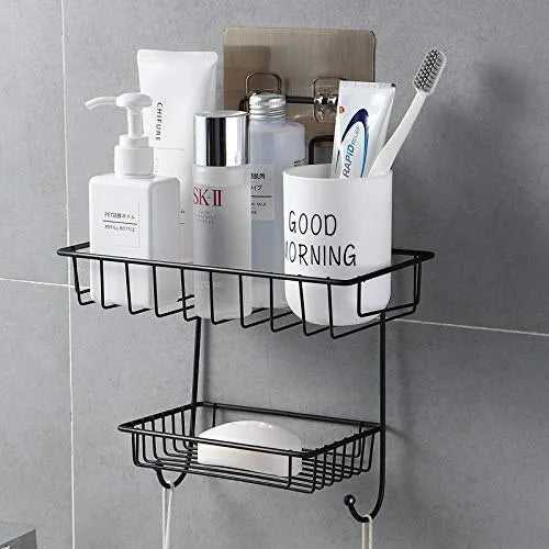 Bathroom Organizer With Two Shelves