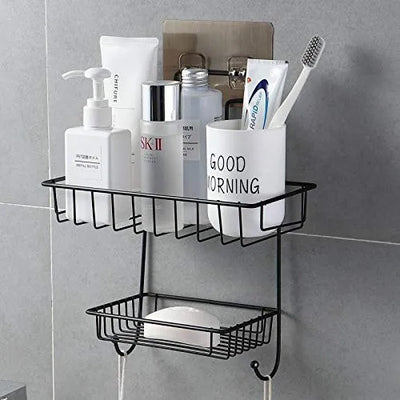 Bathroom Organizer With Two Shelves