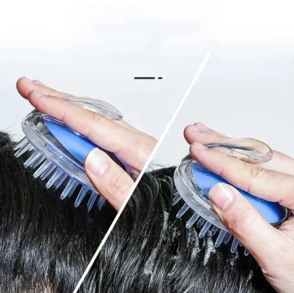PACK OF 3 Head Scalp Massage Shampoo Brush