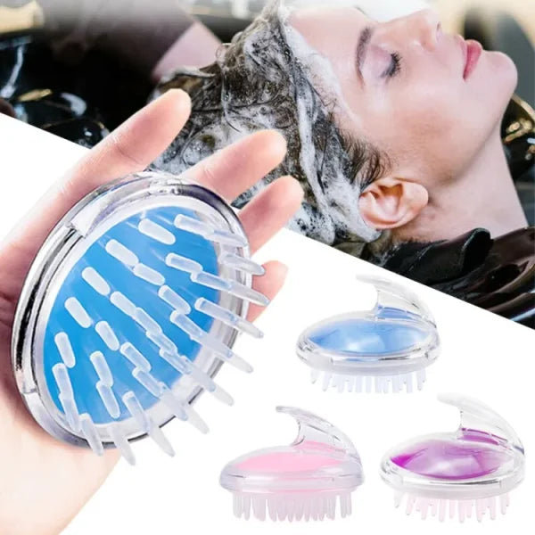 PACK OF 3 Head Scalp Massage Shampoo Brush