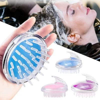 PACK OF 3 Head Scalp Massage Shampoo Brush